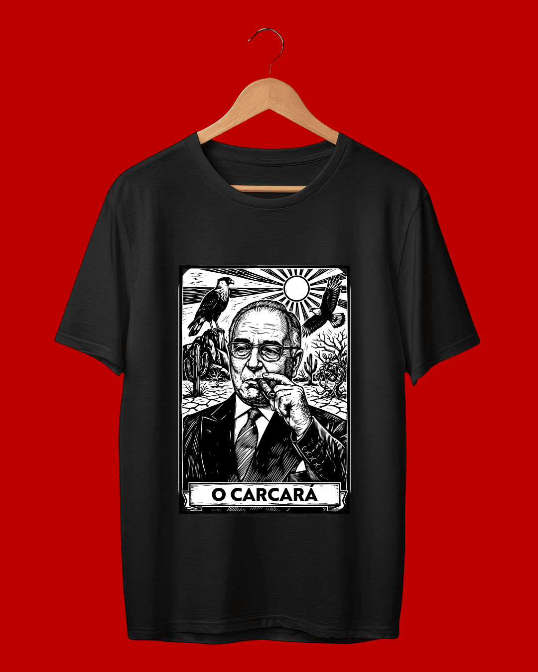 Camiseta O Caudilho em Cordel - Imagem 1